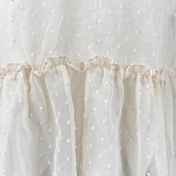 Umgee Cream Floral Embroidered Blouse - Picture 8 of 10